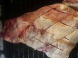 Costilla de cerdo a la mostaza