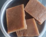 सिंगाडे का बर्फी (singhare ki barfi recipe in Hindi) रेसिपी चरण 3 फोटो