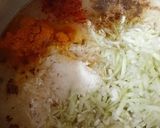 A picture of step 2 of Bottle gourd Rice.