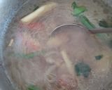 Gambar langkah 3 resipi Bihun Tomyam Putih.