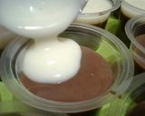 Foto langkah ke 4 dari resep Silky Choco Puding & Vla Vanilla.