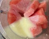 Gambar langkah 1 resipi Semangka Susu.