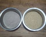 A picture of step 1 of Ragi dosa.