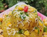 A picture of step 15 of Healthy Breakfast- Sweetcorn Paneer Sooji Upma.