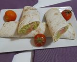 Foto del paso 3 de la receta Wrap de guacamole y salmón