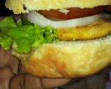 A picture of step 7 of Homemade chicken burger.