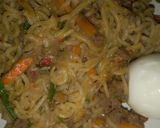 A picture of step 8 of Minced meat instant noodles.