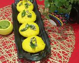 A picture of step 6 of Khaman Idli.