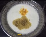A picture of step 3 of Fresh Tuver Lilva Ni Kadhi (Pigeon Peas Kadhi).
