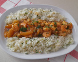 Foto del paso 6 de la receta: Langostinos al curry con orejones