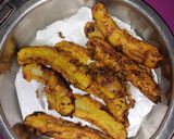 A picture of step 1 of Fried Banana Fruit.