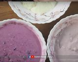 รูปขั้นตอนการทำที่ 15 ของ สูตรบลูเบอร์รี่ชีสเค้ก น่ารัก ไม่ง้อเตาอบ / No bake Layer Blueberry Cheesecake
