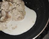 A picture of step 3 of White Mushroom Sauce 🍄.