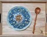Hình bước làm 2 của món Xôi bắp hoa đậu biếc