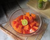 Foto langkah ke 3 dari resep Pepaya Jeruk Nipis.