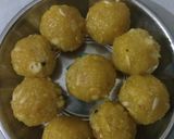 A picture of step 4 of Bundi ke ladoo.