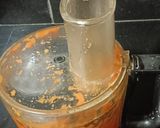 A picture of step 1 of Papaya Halwa.