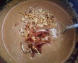 A picture of step 3 of Eggless Chocolate date and walnut cake.