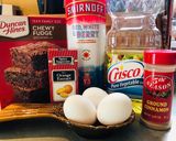 A picture of step 1 of Vodka Infused Candy 🍬 Brownies.