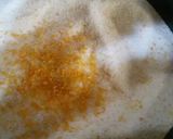 Une image de l'étape 2 de Les carrés de semoule aux miel a l'orange.