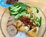 Hình bước làm 7 của món Bún Đậu Hũ Nước Tương