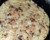 A picture of step 5 of Spanish Omelette.