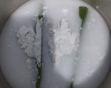 Foto langkah ke 2 dari resep Khanom Piak Poon Taro Tower (Thai Dessert).