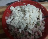 香煎豆腐肉餅(懶人版)的食譜步驟2照片