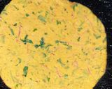 A picture of step 4 of Carrot & Fenugreek leaves paratha.