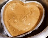 A picture of step 6 of Dalgona Coffee Cake.