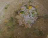 Foto langkah ke 2 dari resep Tim brokoli ayam saus tomat (mpasi 7bulan).