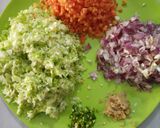 A picture of step 1 of SmookeyTandooriMomo.