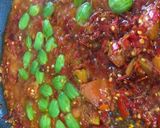 Foto langkah ke 4 dari resep Balado Cumi segar.