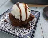 A picture of step 4 of Eggless brownie.