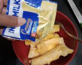 Foto langkah ke 5 dari resep Dadar gulung ubi ungu.