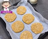Foto langkah ke 4 dari resep Vegan Peanut Butter Cookies alaMetut 👩‍🍳.