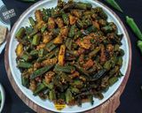 ભીંડા બટાકાનું શાક (Bhindi Aloo Sabji Recipe in Gujarati) રેસીપી સ્ટેપ7ફોટો