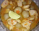 Foto langkah ke 5 dari resep Baso Aci Kuah Pedas Homemade Simple.