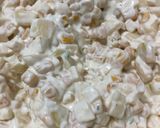 Almás-sajtos kukoricasaláta 🍏🧀🌽 recept fázis 1 fotója