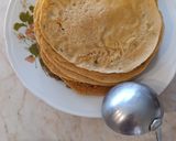Vöröslencsés palacsinta recept fázis 5 fotója