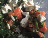 Foto del paso 3 de la receta: Ensalada de espinaca, papaya y tofu
