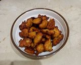 A picture of step 3 of Leftover cabbage sy fritters.