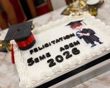 صورة لخطوة 1 من وصفة كيك النجاح والتخرج 👨🏻‍🎓