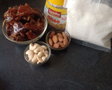 A picture of step 1 of Dry coconut Dates Delight.