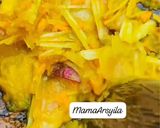 Foto langkah ke 4 dari resep Nasi Bunga Telang.