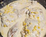 Foto del paso 4 de la receta: Pollo con crema y elotes