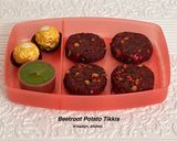 A picture of step 15 of Beetroot Potato Tikkis – Colorful, Crunchy & Healthy Snack for Any Time Cravings!.