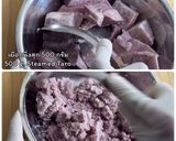 รูปขั้นตอนการทำที่ 4 ของ ข้าวเหนียวปิ้งไส้เผือก