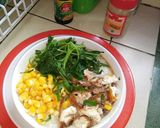 Foto langkah ke 10 dari resep Bubur ayam Homed pake kaldu ayam Gurih makkknyossss.