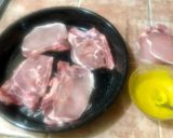 Foto del paso 1 de la receta: Chuletas de cerdo a la mostaza